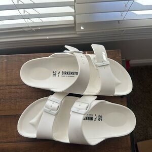 Birkenstock White Sandals